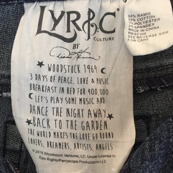 Diane Gilman Lyric Dk Blue Skinny Jean Sz 4 - Picture 8 of 8